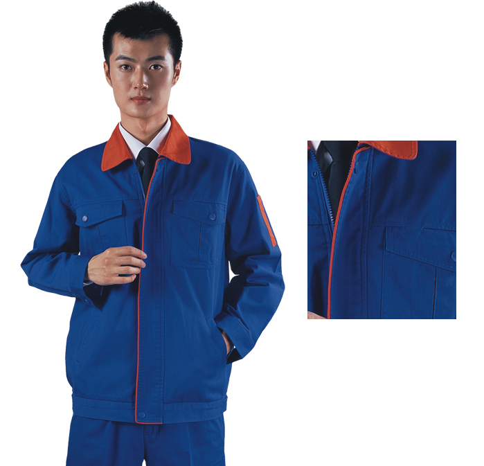 湖藍(lán)拼黃廠服