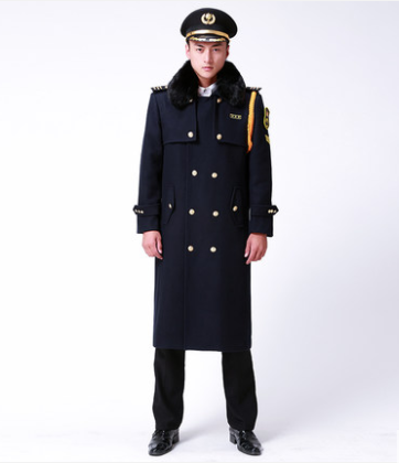 冬季長款保安服
